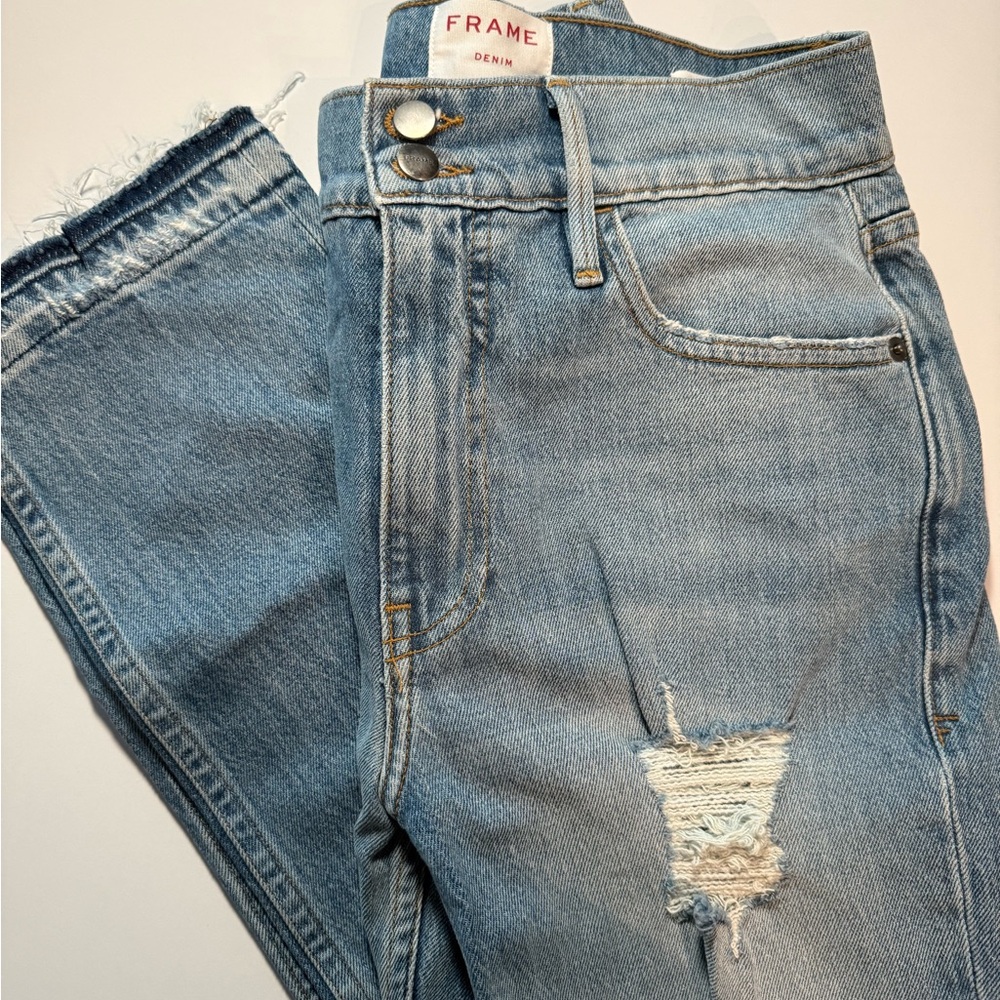 Frame Denim Heritage Light Blue Jeans
